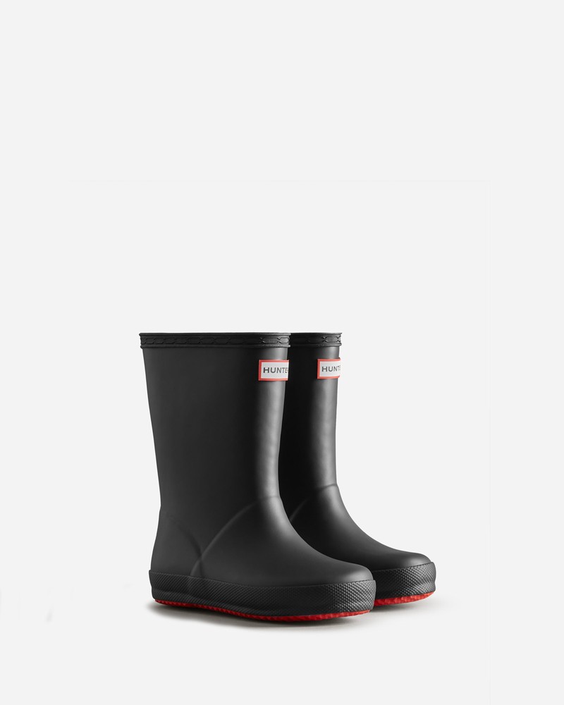 Hunter Original First Classic Insulated Kids' Boots Black | 731755731