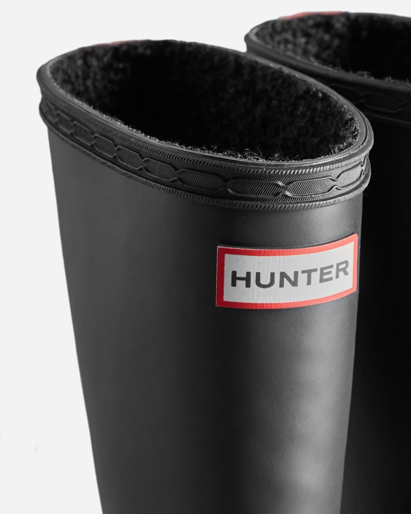 Hunter Original First Classic Insulated Kids' Boots Black | 731755731