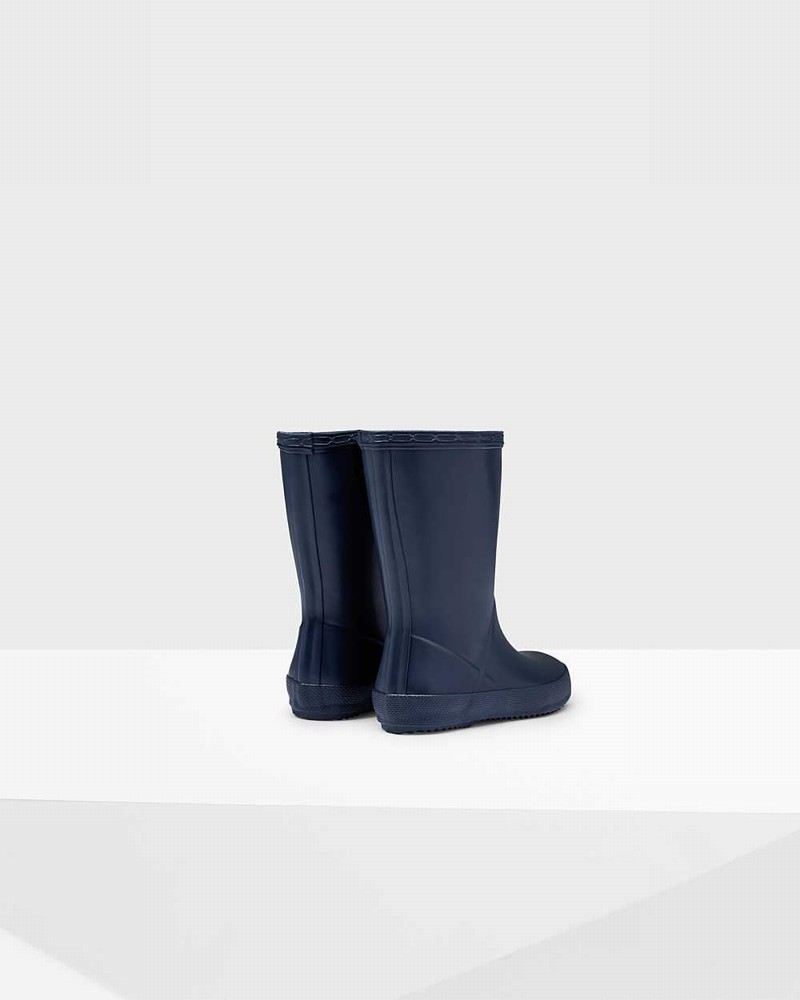 Hunter Original First Classic Kids' Rain Boots Navy | 14841187