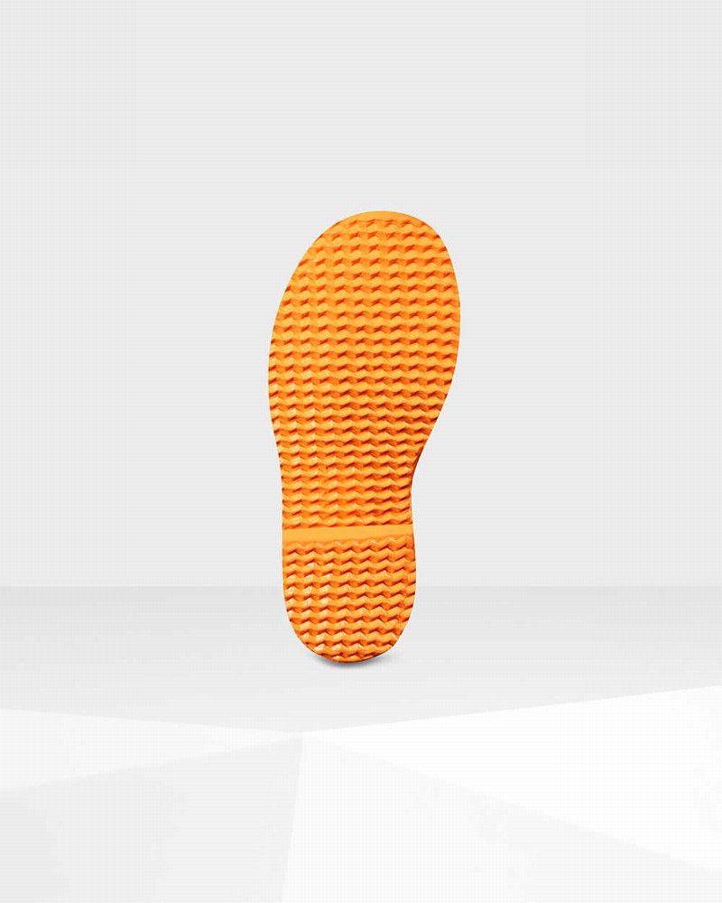 Hunter Original First Classic Kids' Rain Boots Orange | 82430038