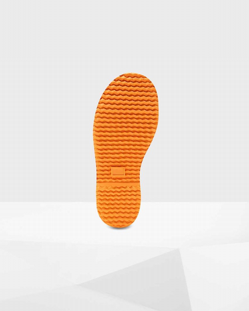 Hunter Original First Classic Kids' Rain Boots Orange | 303026351