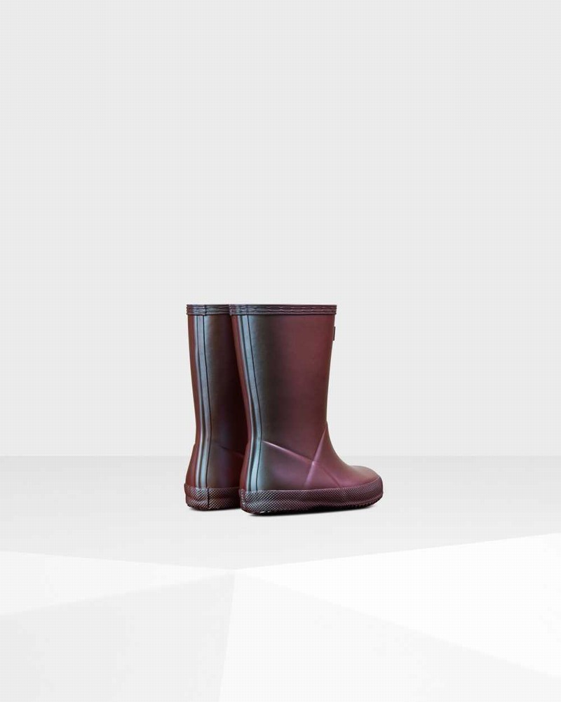 Hunter Original First Classic Nebula Kids' Rain Boots Blue | 711128888