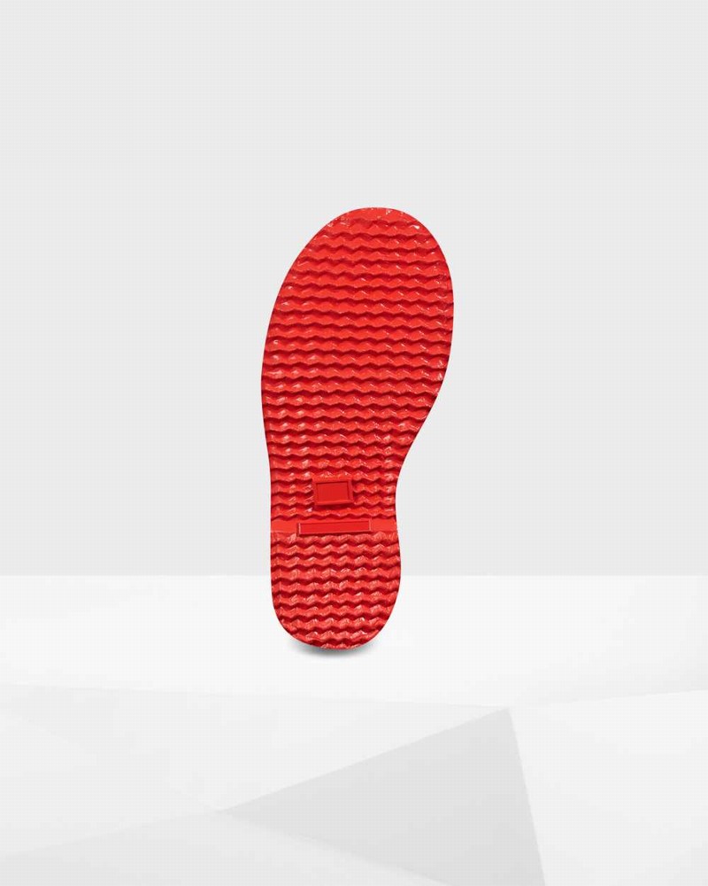 Hunter Original First Classic Starcloud Kids' Rain Boots Red | 649055601