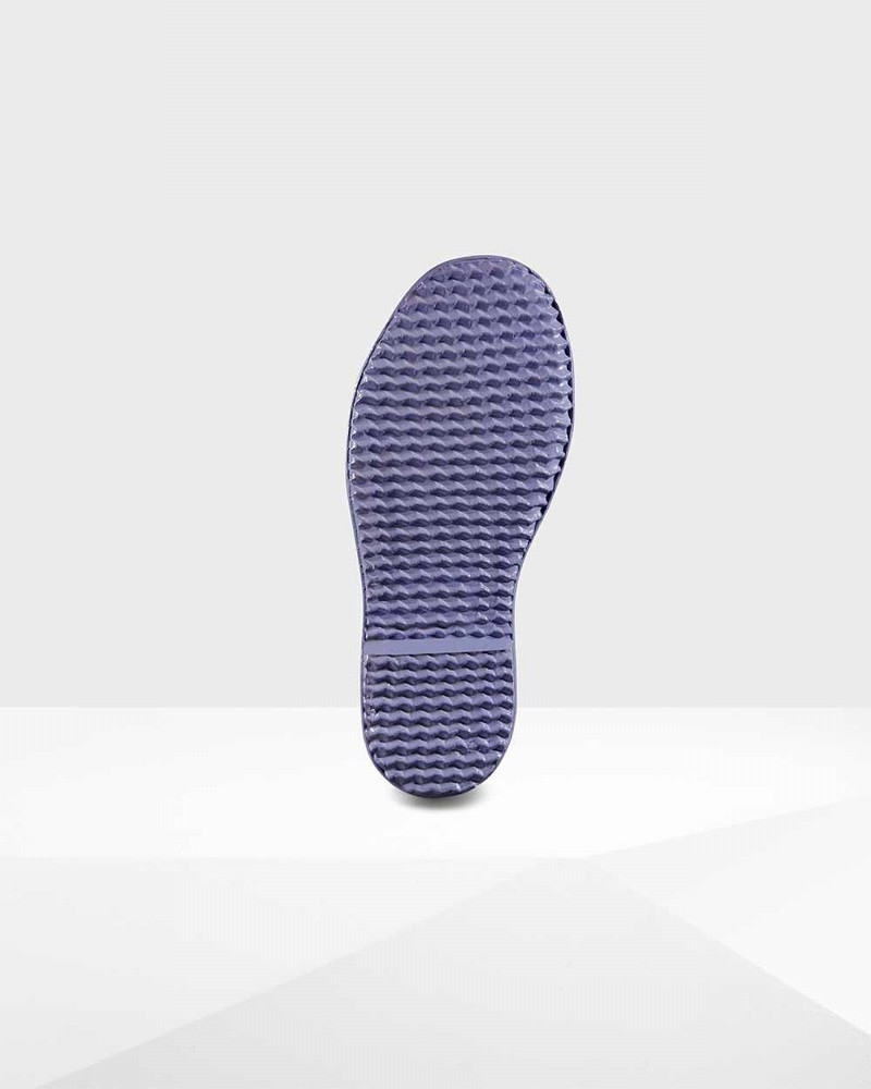 Hunter Original First Giant Glitter Kids' Rain Boots Purple | 163269052