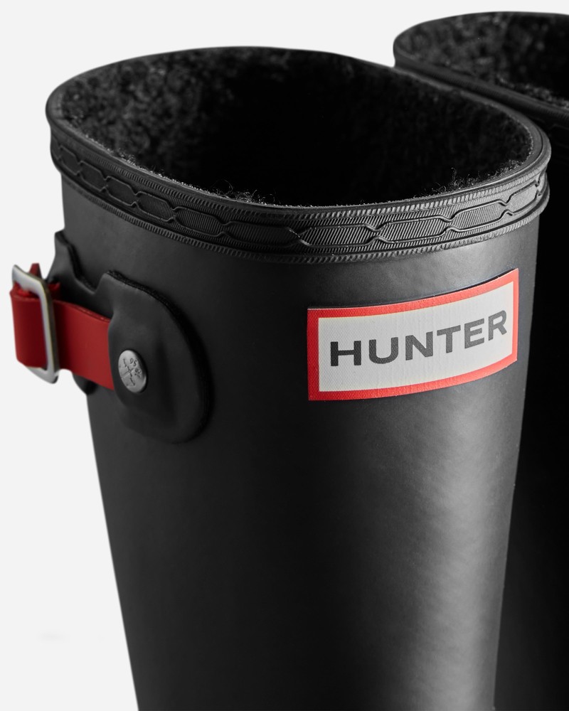 Hunter Original Insulated Kids' Boots Black | 96664765