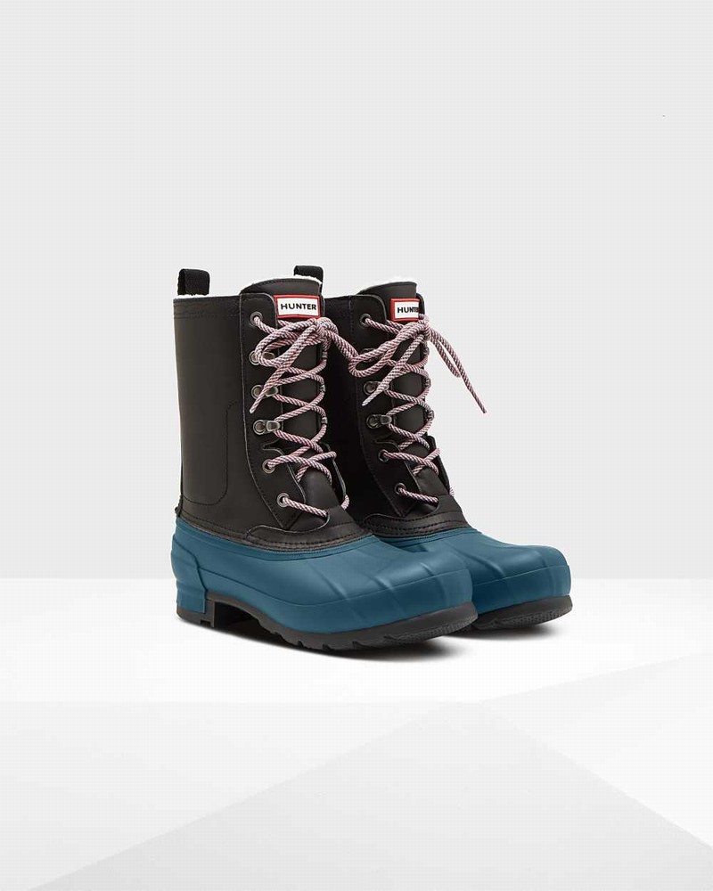 Hunter Original Insulated Pac Women Winter Boots Black | 949250065