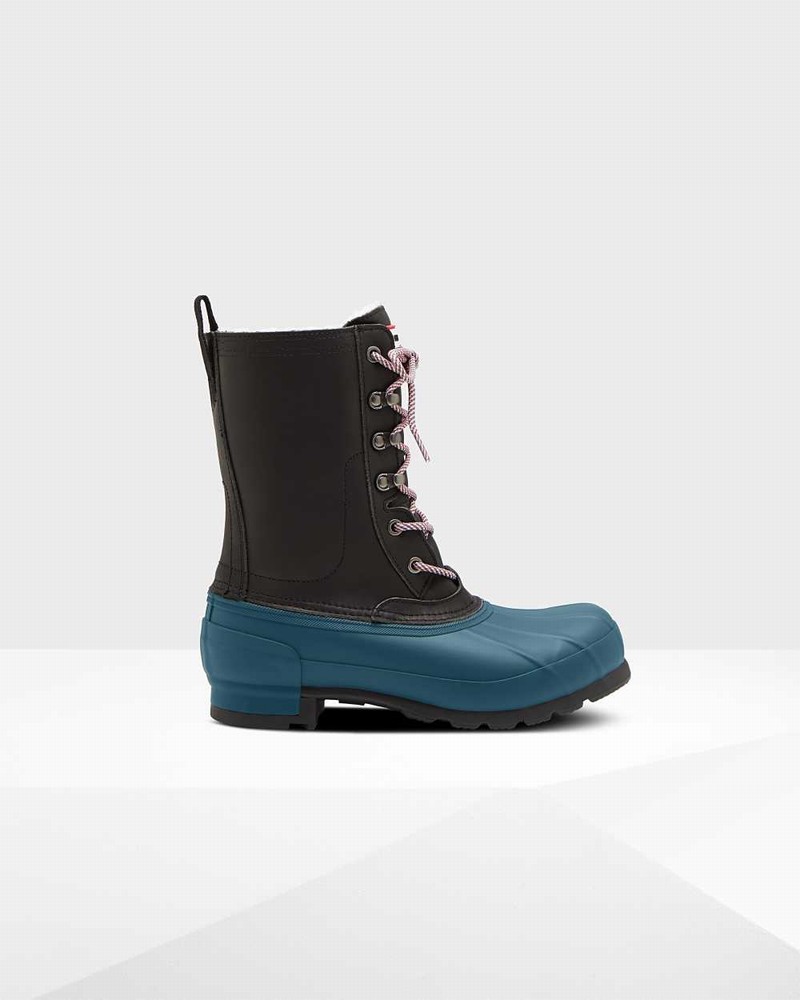 Hunter Original Insulated Pac Women Winter Boots Black | 949250065
