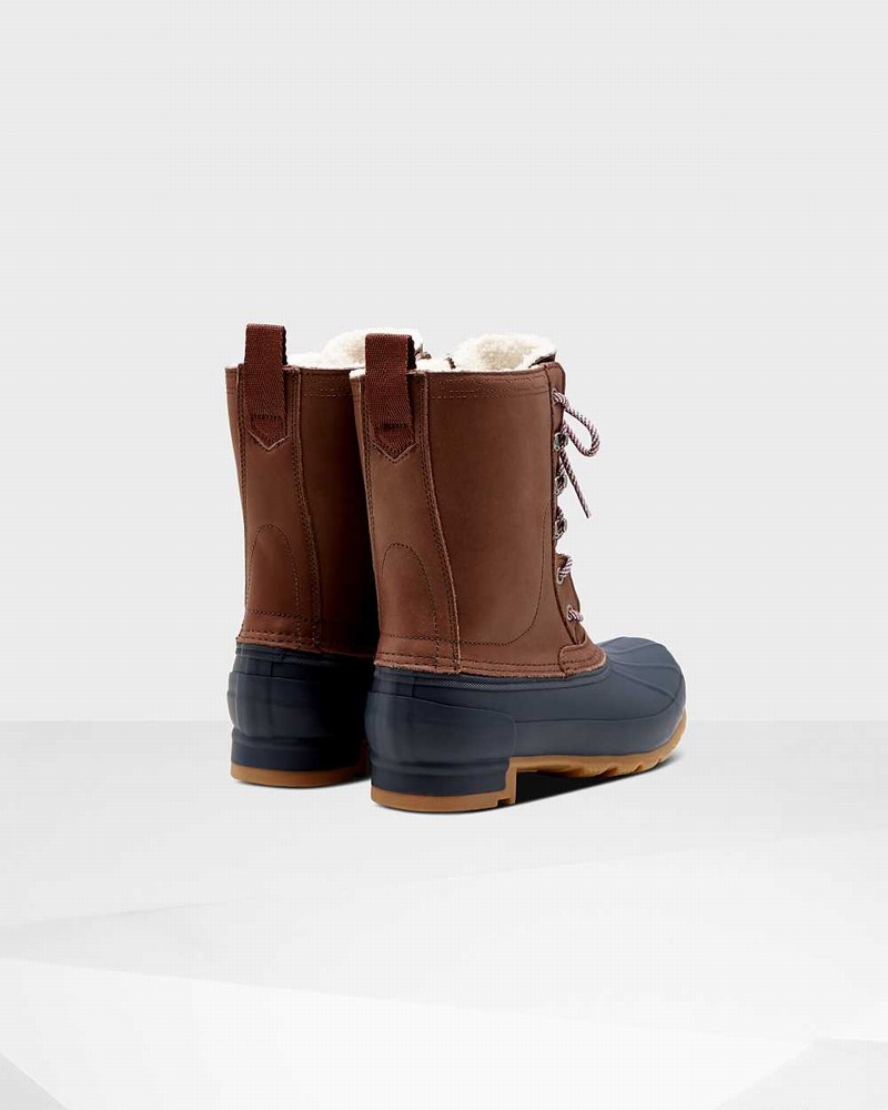 Hunter Original Insulated Pac Women Winter Boots Brown | 546627429