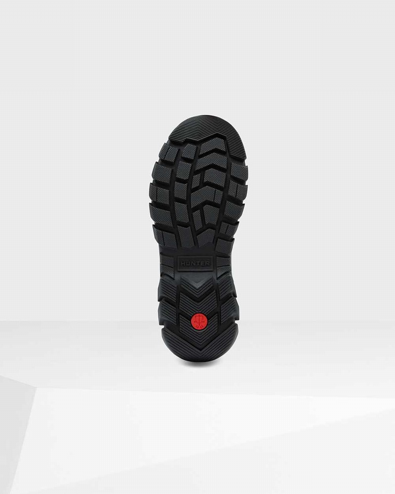 Hunter Original Insulated Short Women Snow Boots Black | 51432049