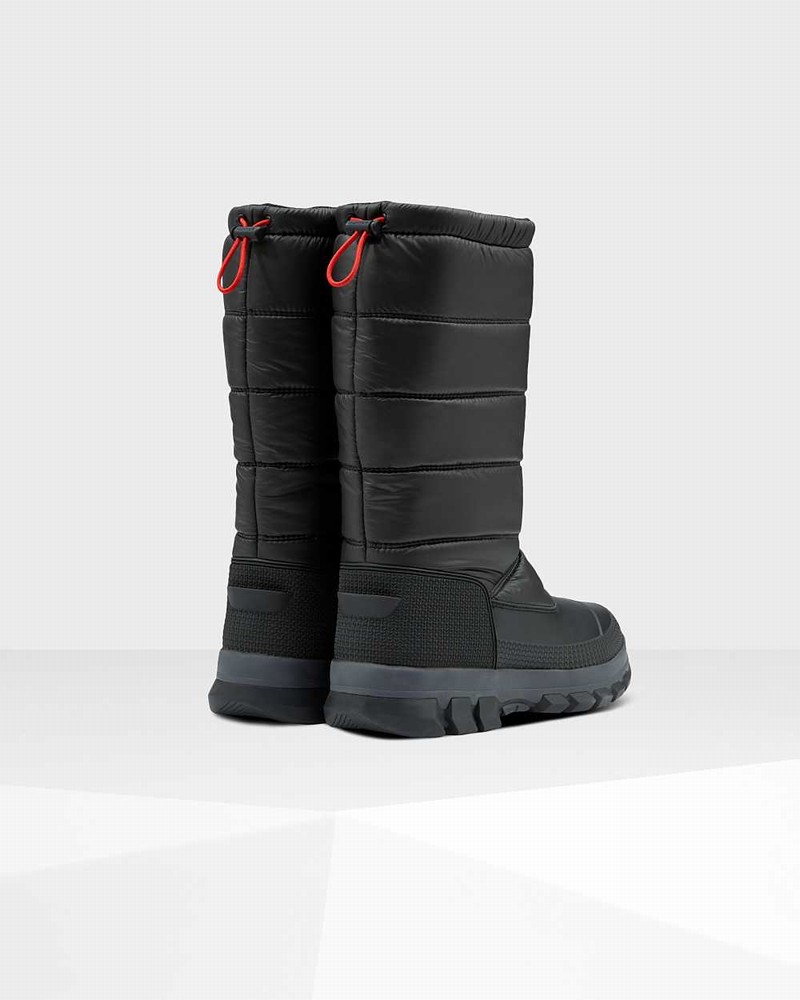Hunter Original Insulated Tall Men Snow Boots Black | 265279269