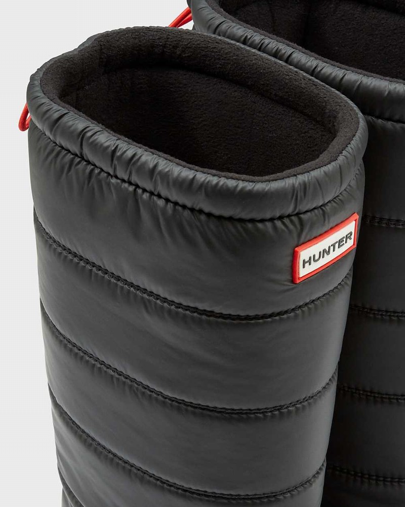 Hunter Original Insulated Tall Women Snow Boots Black | 547729437