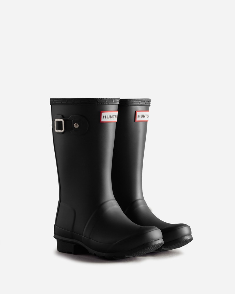 Hunter Original Kids' Wellington Boots Black | 671242997