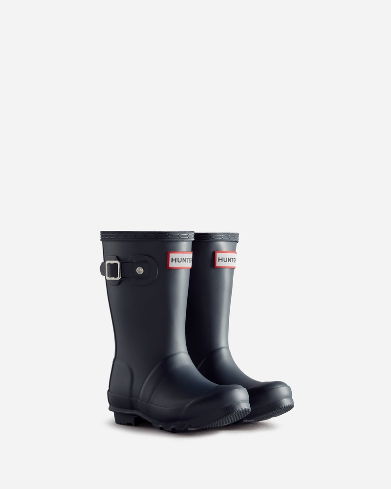 Hunter Original Kids' Wellington Boots Navy | 892924215