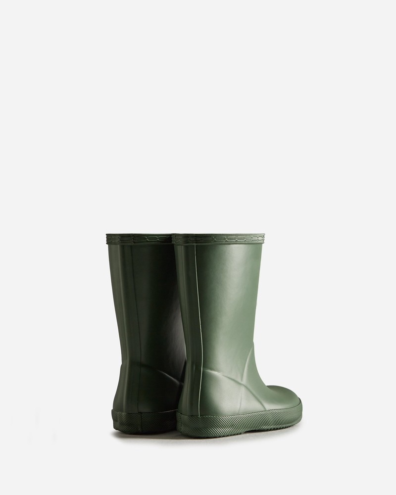 Hunter Original Kids' Wellington Boots Olive | 267761012