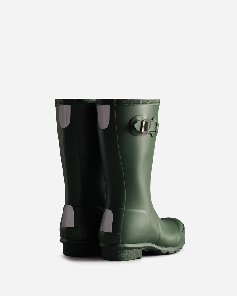 Hunter Original Kids' Wellington Boots Olive | 362789942