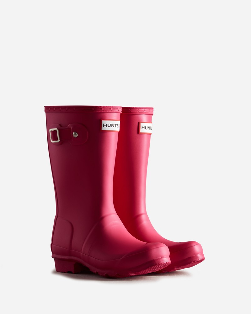 Hunter Original Kids' Wellington Boots Pink | 504657277