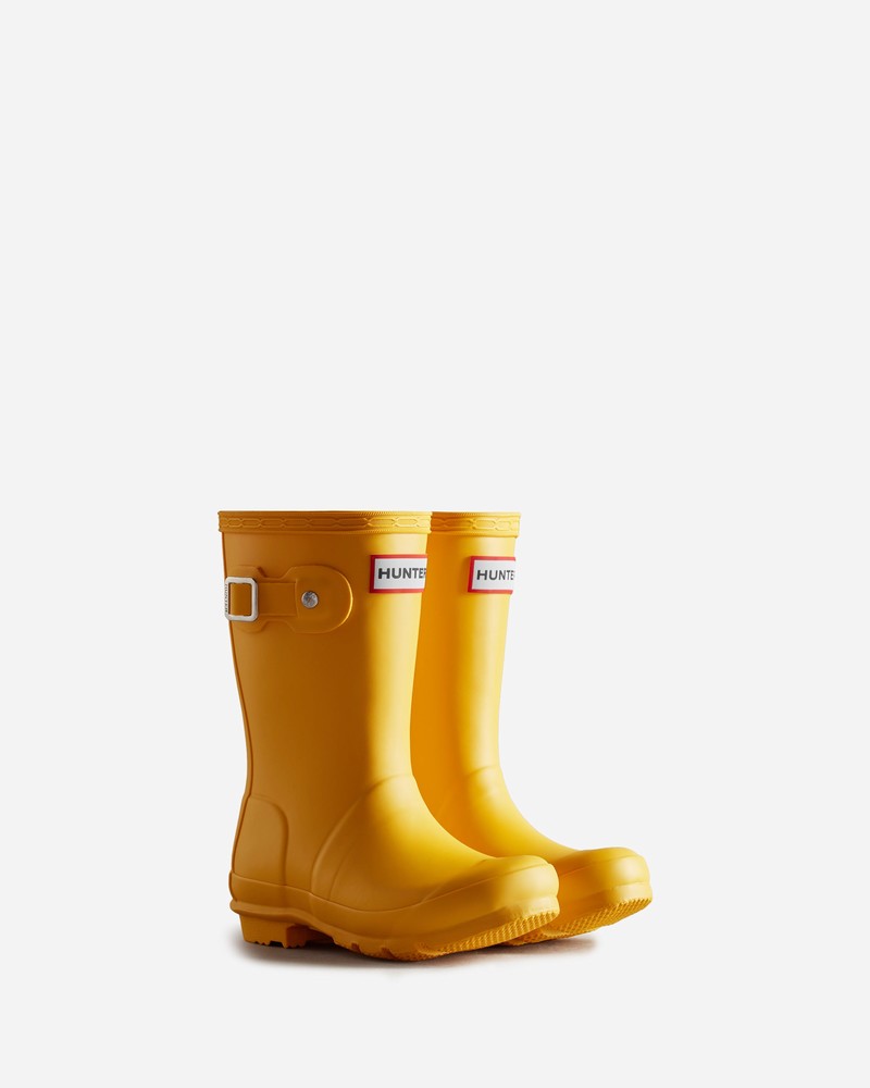 Hunter Original Kids' Wellington Boots Yellow | 224474518