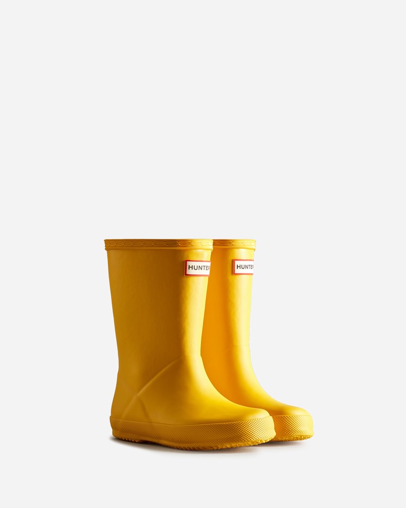 Hunter Original Kids' Wellington Boots Yellow | 942414002