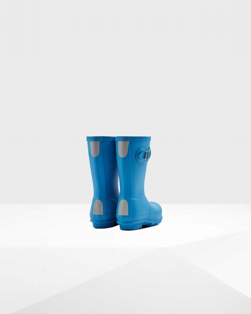 Hunter Original Little Kids' Rain Boots Blue | 866674793