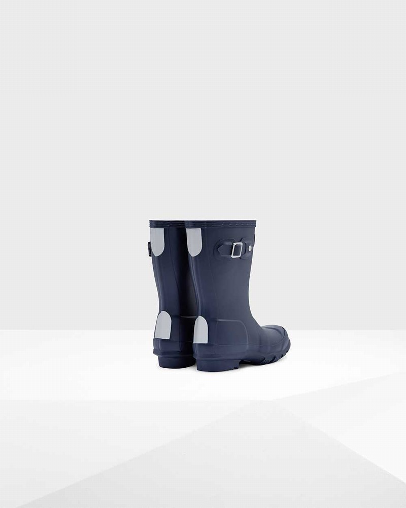 Hunter Original Little Kids' Rain Boots Navy | 29630757