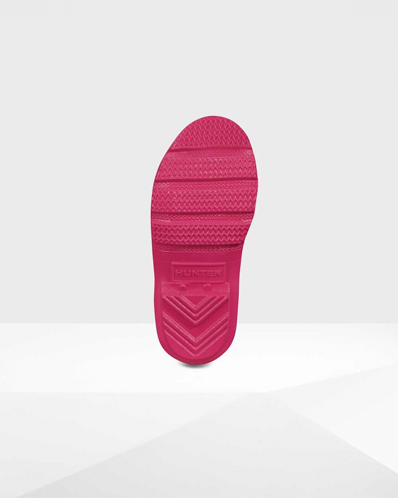Hunter Original Little Kids' Rain Boots Pink | 913264657