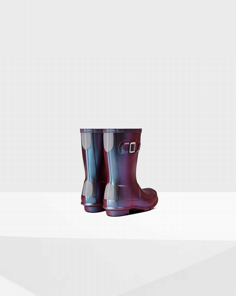Hunter Original Little Nebula Kids' Rain Boots Blue | 650223915