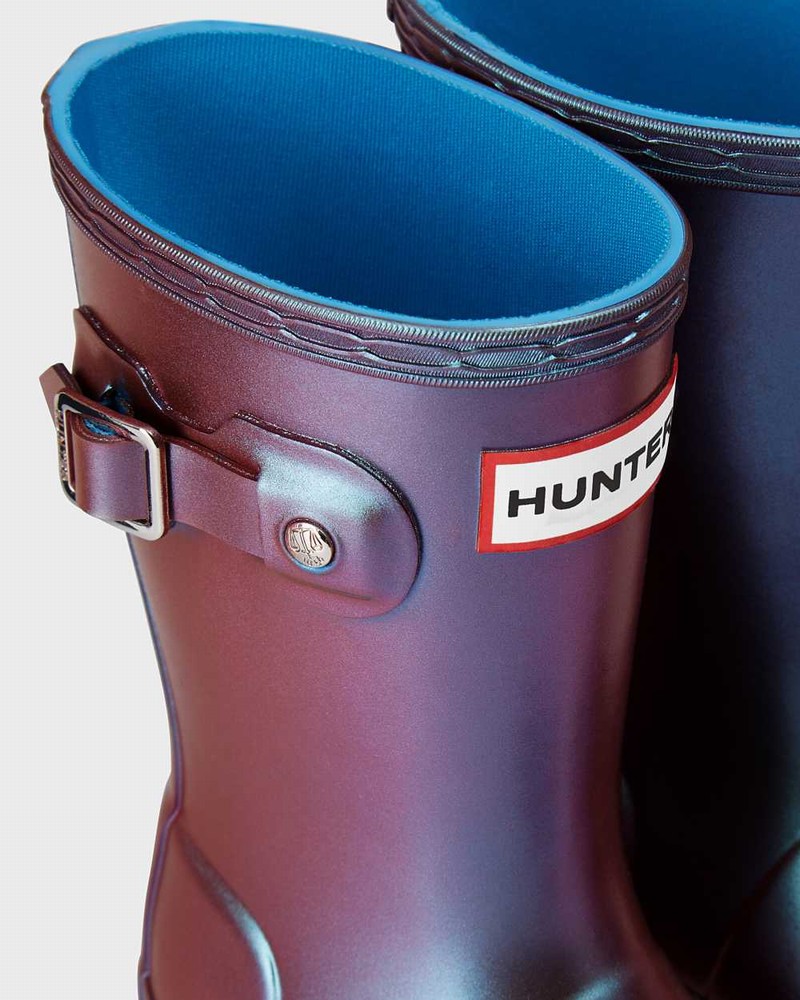 Hunter Original Little Nebula Kids' Rain Boots Blue | 650223915