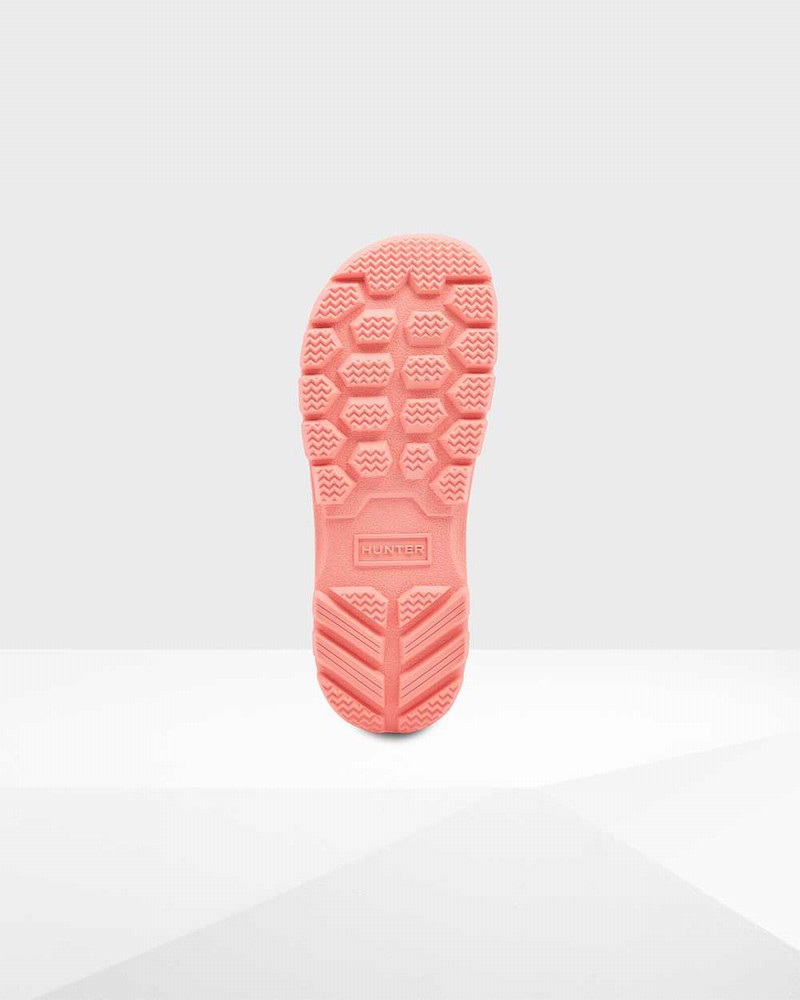 Hunter Original Little Outdoor Walking Kids' Sandals Pink | 503138346