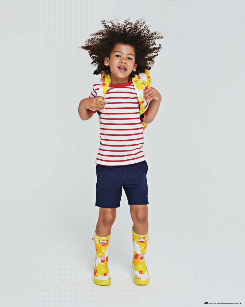 Hunter Original Little Peppa Pig Kids' Wellington Boots Yellow | 223833359