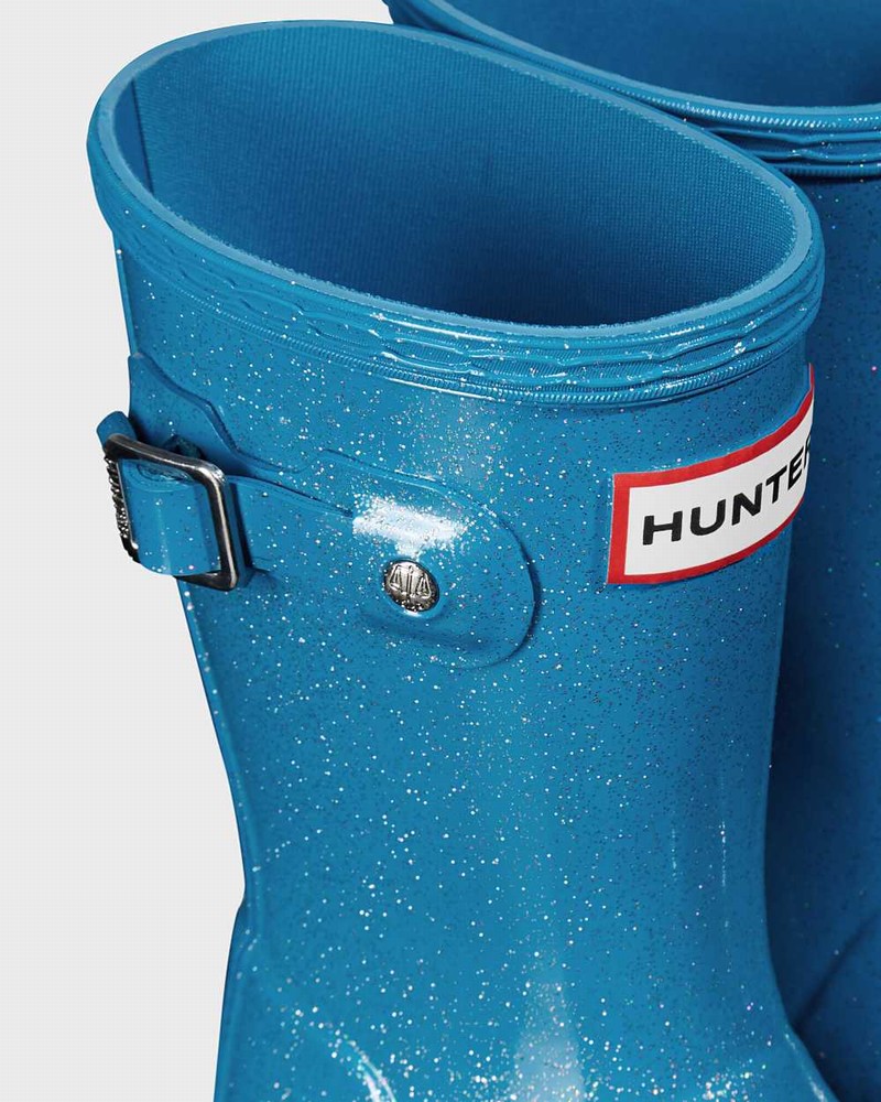 Hunter Original Little Starcloud Kids' Rain Boots Blue | 613049562
