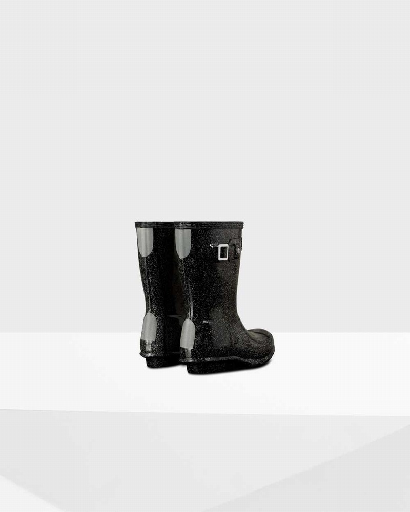Hunter Original Little Starcloud Kids' Rain Boots Black | 574448048