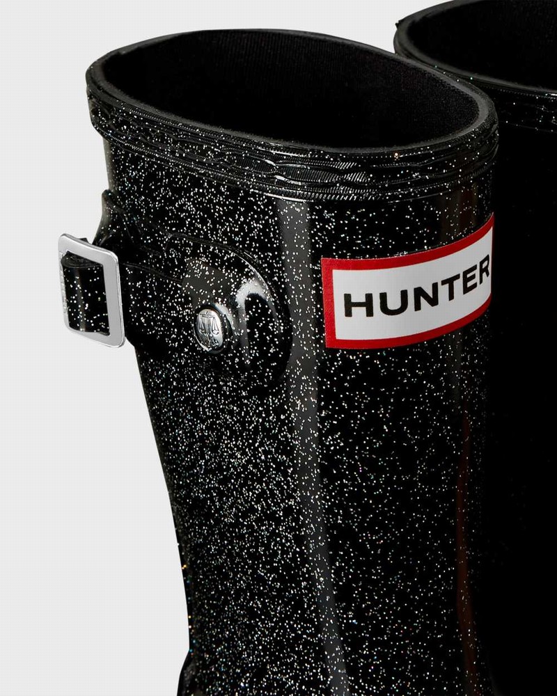 Hunter Original Little Starcloud Kids' Rain Boots Black | 574448048