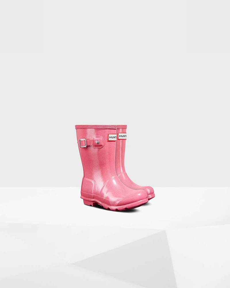 Hunter Original Little Starcloud Kids' Rain Boots Pink | 31472624