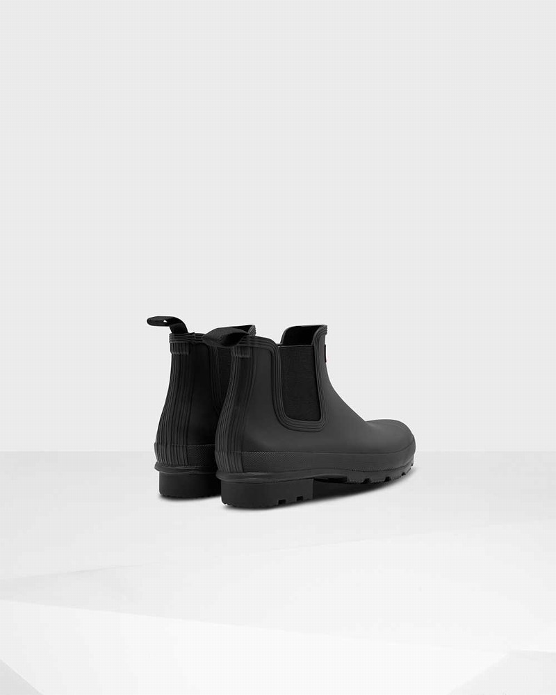 Hunter Original Men Chelsea Boots Black | 746291306