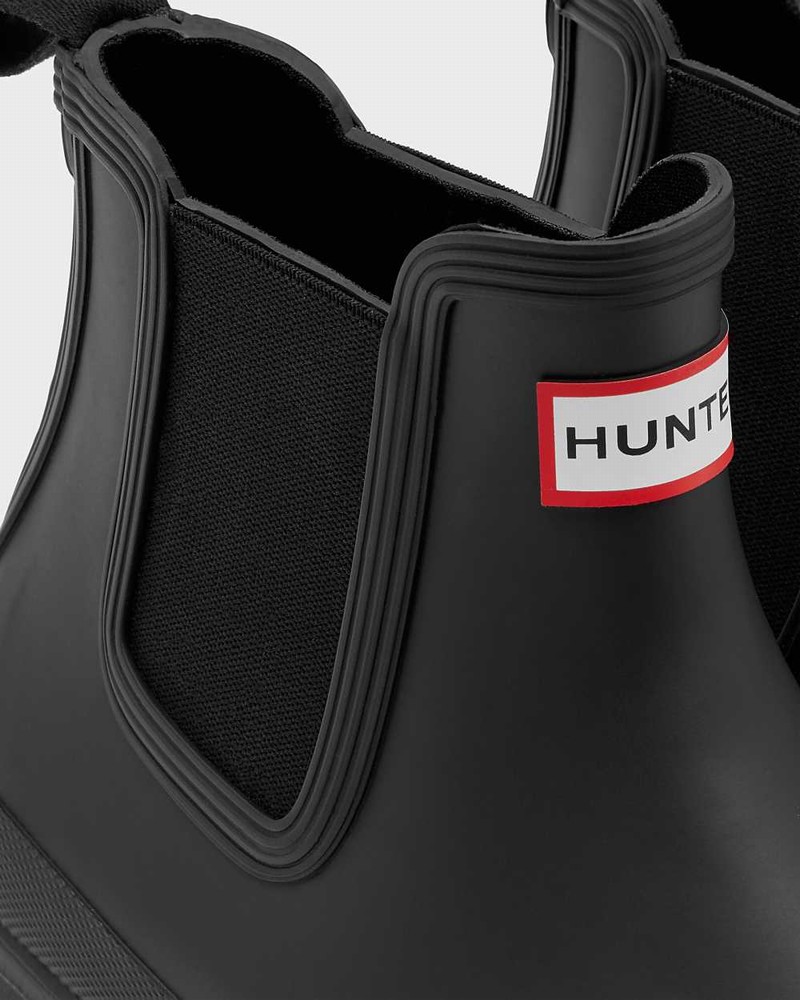 Hunter Original Men Chelsea Boots Black | 746291306