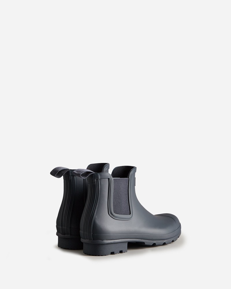 Hunter Original Men Chelsea Boots Navy | 370367905