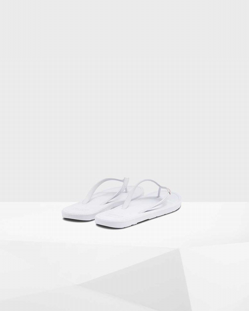 Hunter Original Men Flip Flops White | 294132662