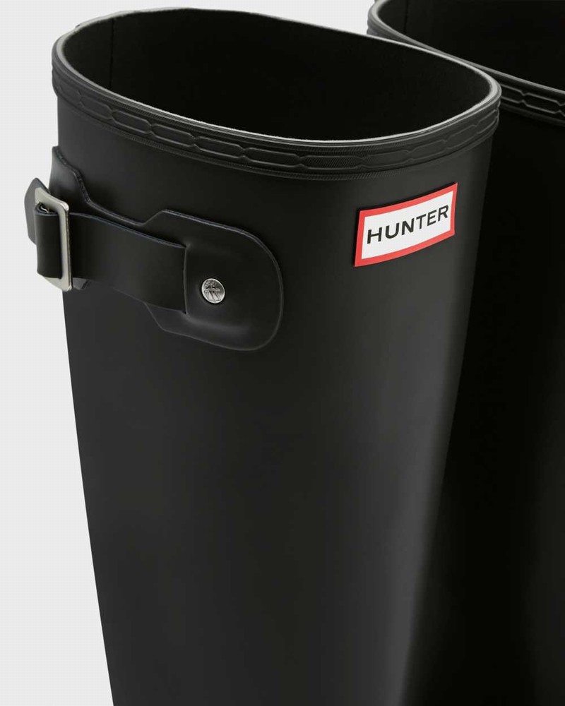 Hunter Original Men Rain Boots Black | 201454043