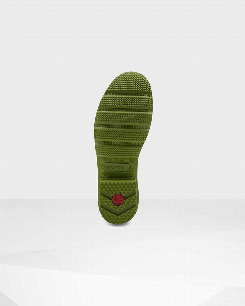 Hunter Original Men Rain Boots Green | 342358981