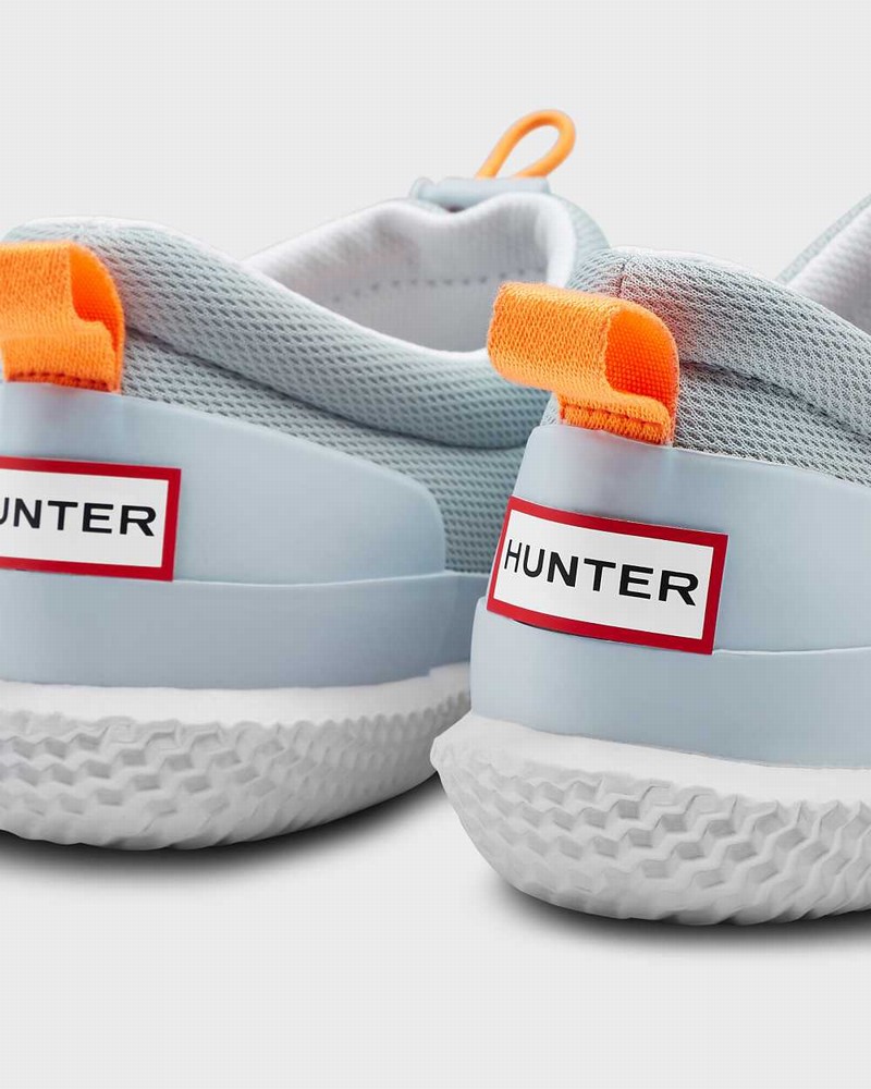 Hunter Original Mesh Women Sneakers Grey | 806622241