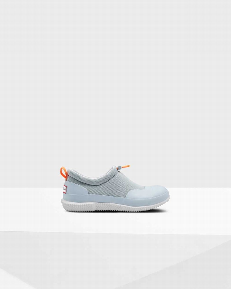 Hunter Original Mesh Women Sneakers Grey | 806622241
