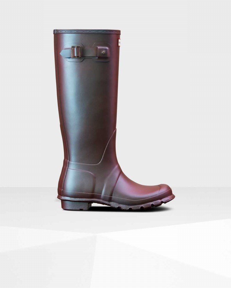 Hunter Original Nebula Tall Women Rain Boots Blue | 907086641
