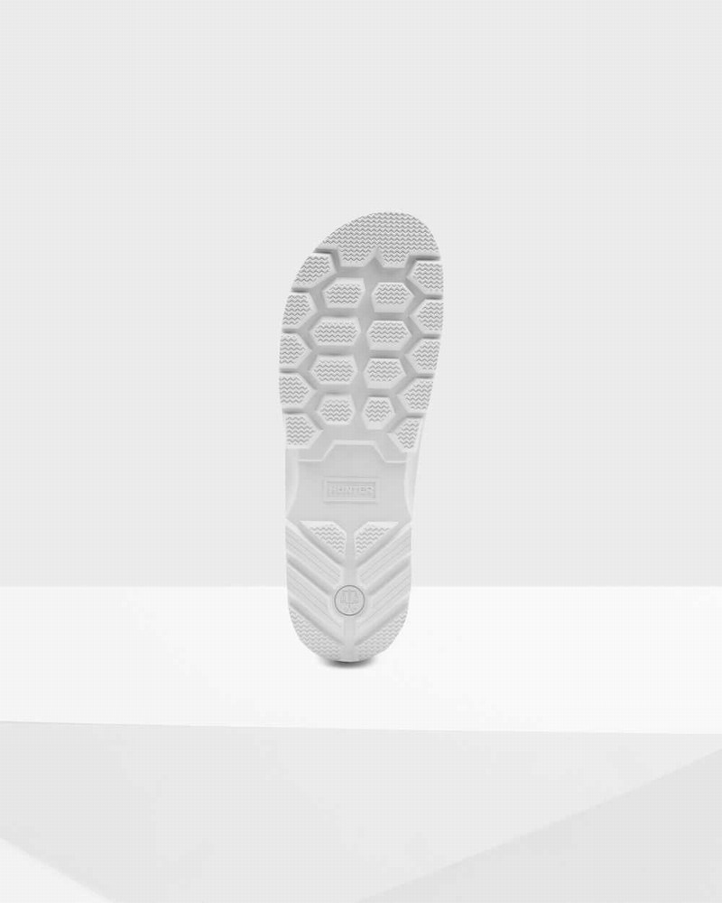 Hunter Original Outdoor Walking Men Sandals White | 353153123