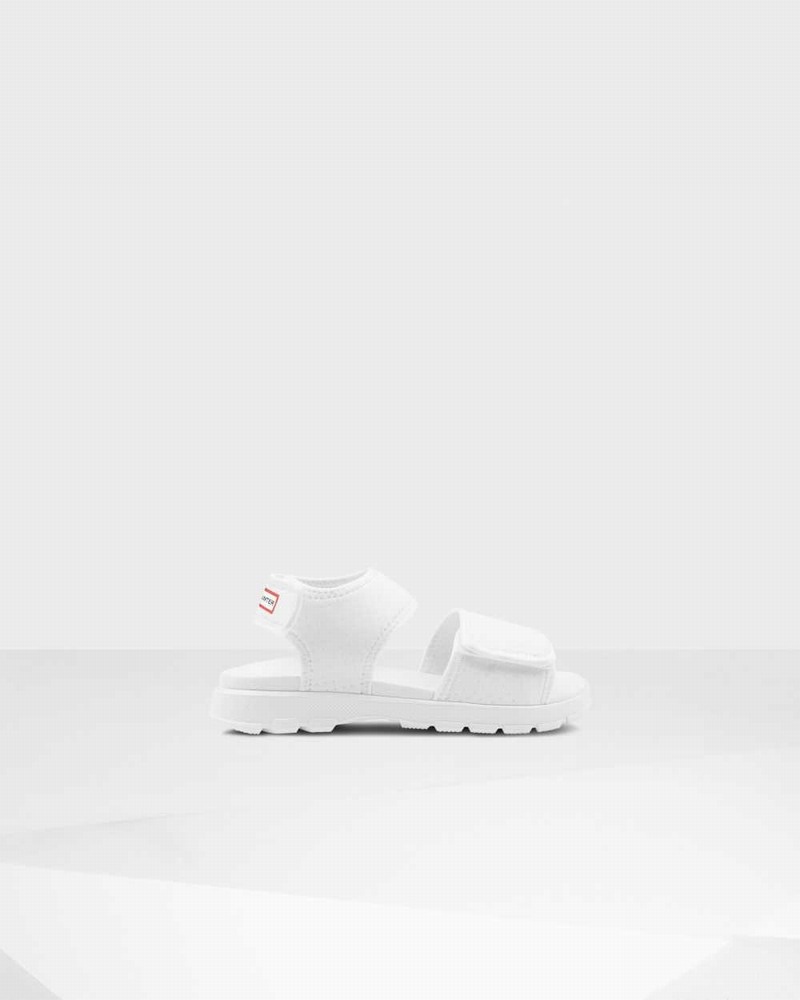 Hunter Original Outdoor Walking Women Sandals White | 83217498