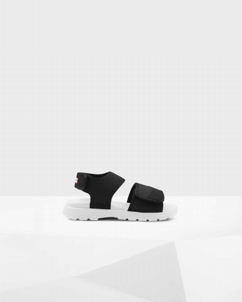 Hunter Original Outdoor Walking Women Sandals Black | 570183305