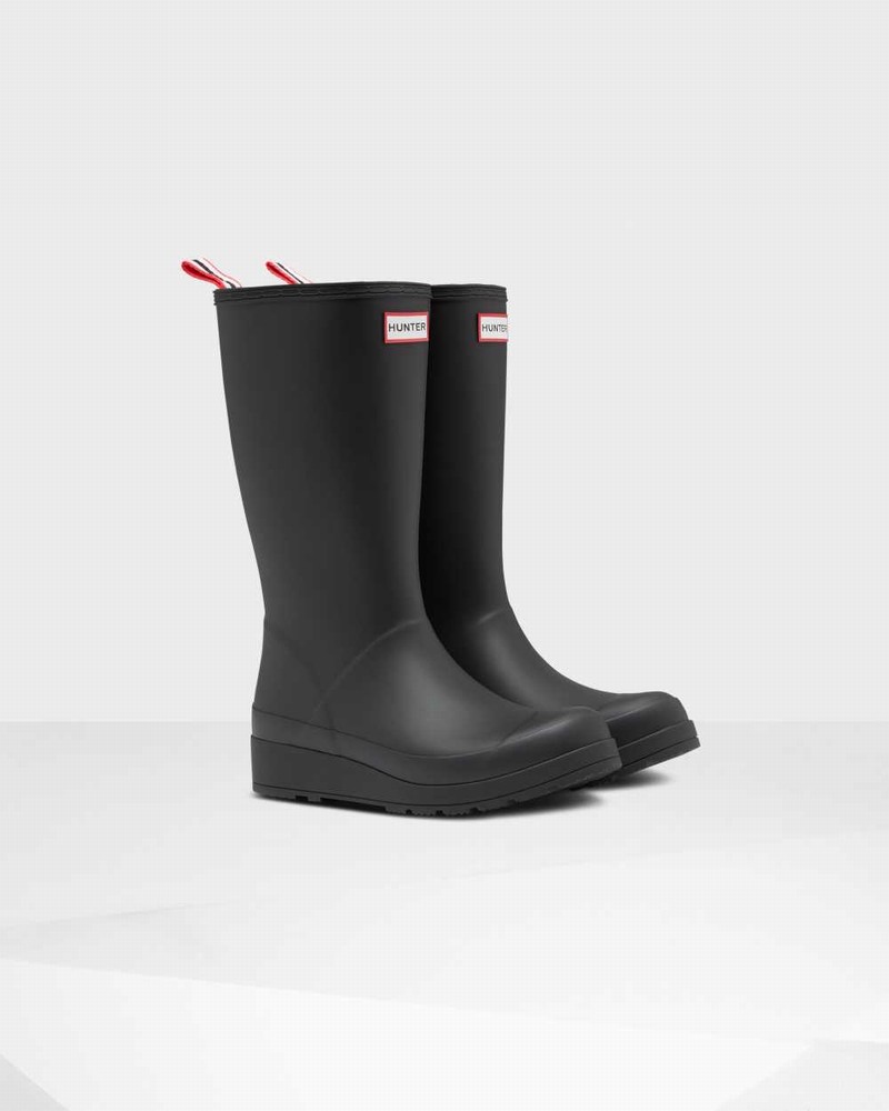 Hunter Original Play Insulated Tall Women Rain Boots Black | 53781576