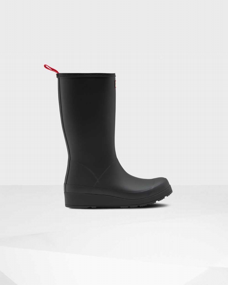 Hunter Original Play Insulated Tall Women Rain Boots Black | 53781576