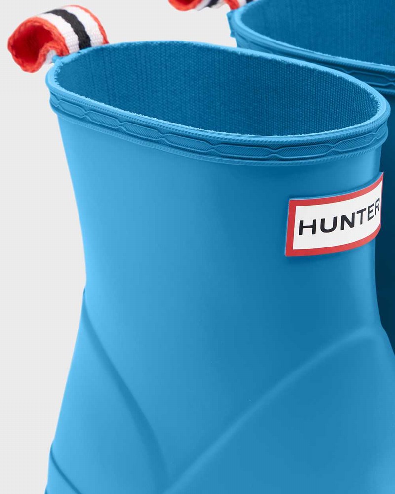 Hunter Original Play Short Mid-Calf Women Boots Blue | 209394283