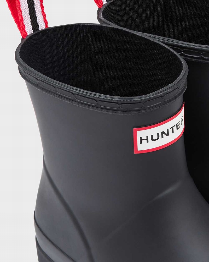 Hunter Original Play Short Mid-Calf Women Boots Black | 171712455