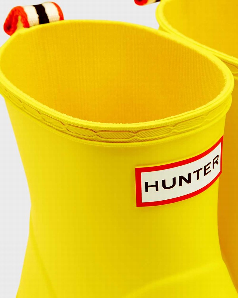 Hunter Original Play Short Mid-Calf Women Rain Boots Yellow | 233041452